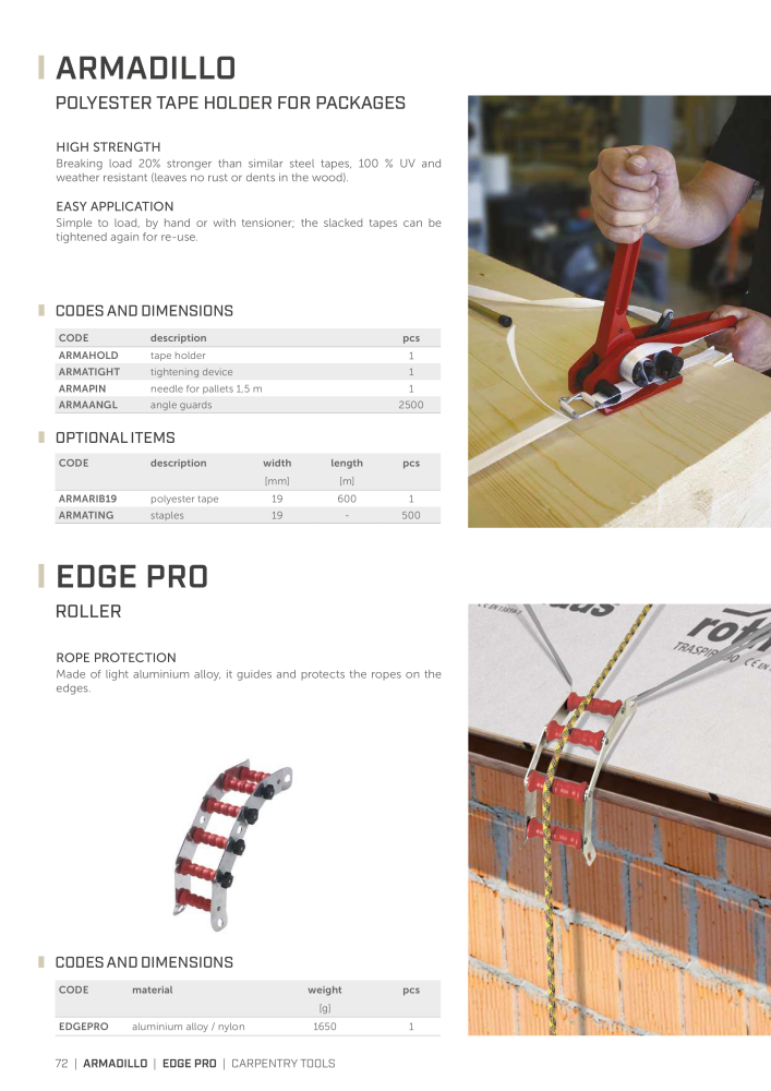 Rothoblaas - Timber Construction Nb. : 20243 - Page 72