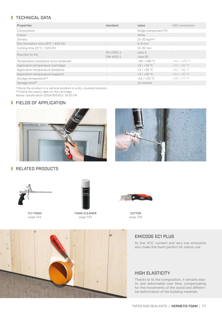 Rothoblaas - Tapes, Sealants and Membranes NR.: 20245 - Seite 117