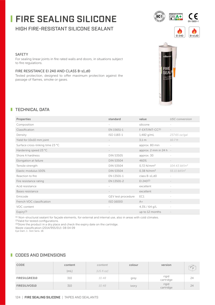 Rothoblaas - Tapes, Sealants and Membranes n.: 20245 - Pagina 124