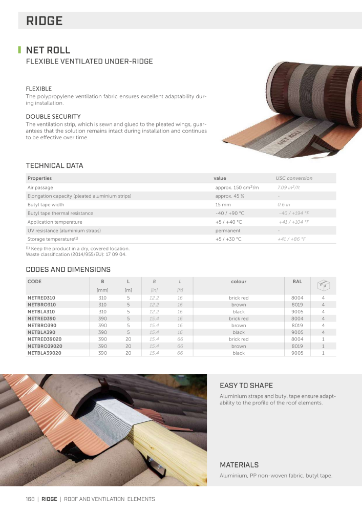 Rothoblaas - Tapes, Sealants and Membranes n.: 20245 - Pagina 168