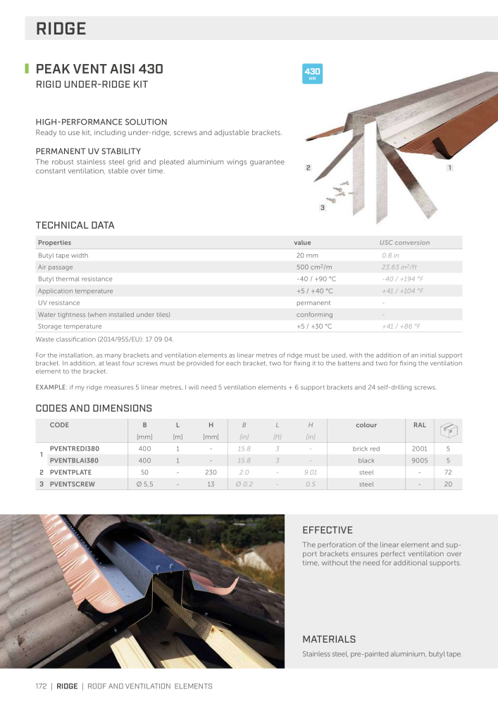 Rothoblaas - Tapes, Sealants and Membranes Č. 20245 - Strana 172