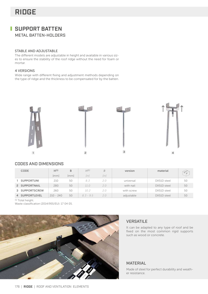 Rothoblaas - Tapes, Sealants and Membranes NR.: 20245 - Seite 176