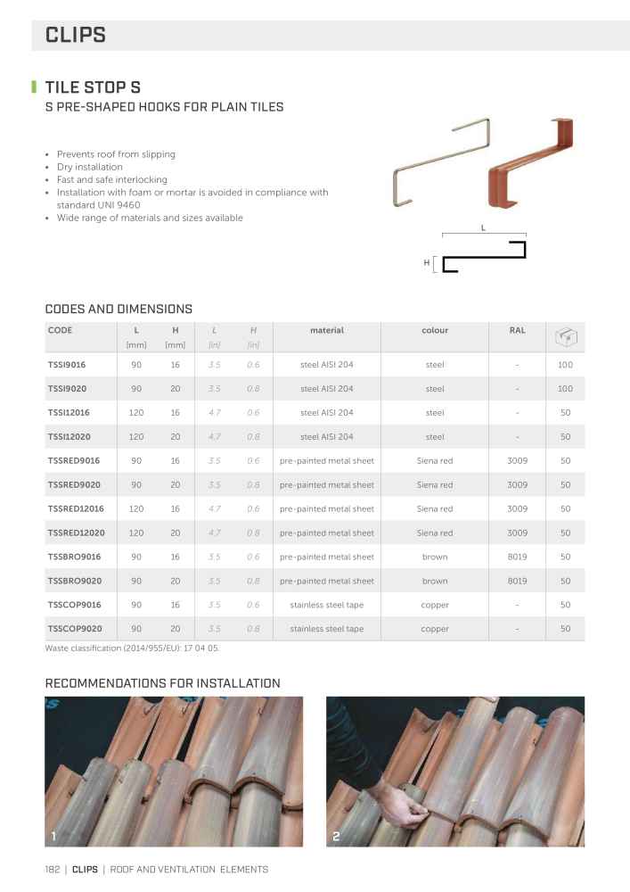 Rothoblaas - Tapes, Sealants and Membranes NR.: 20245 - Pagina 182