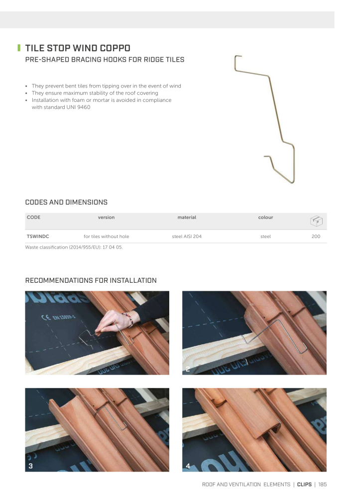 Rothoblaas - Tapes, Sealants and Membranes n.: 20245 - Pagina 185