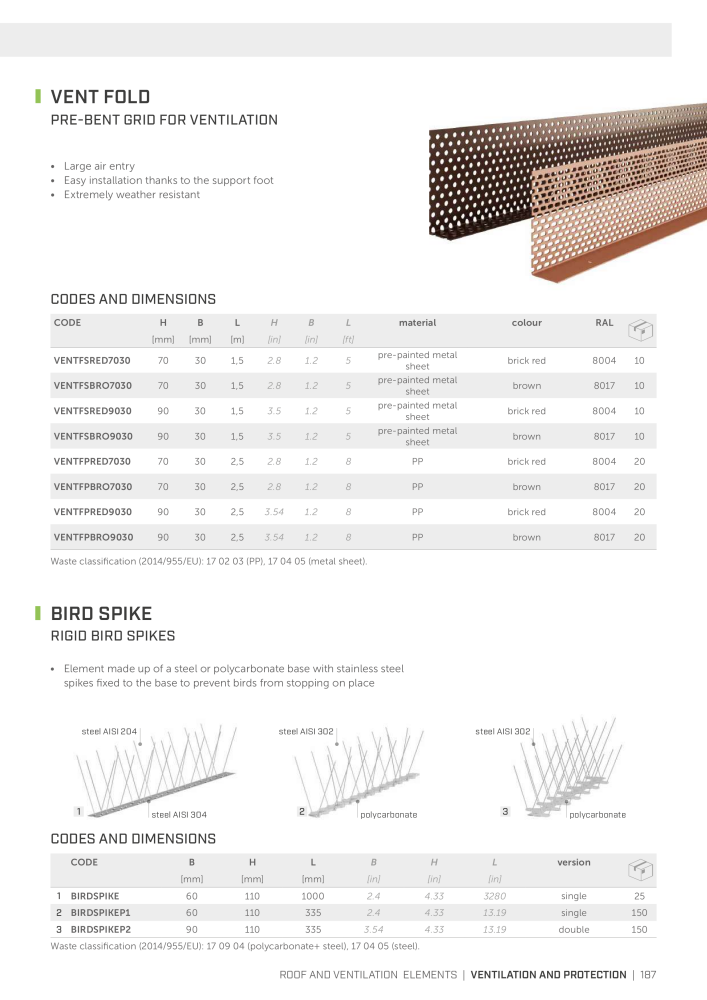 Rothoblaas - Tapes, Sealants and Membranes NR.: 20245 - Strona 187