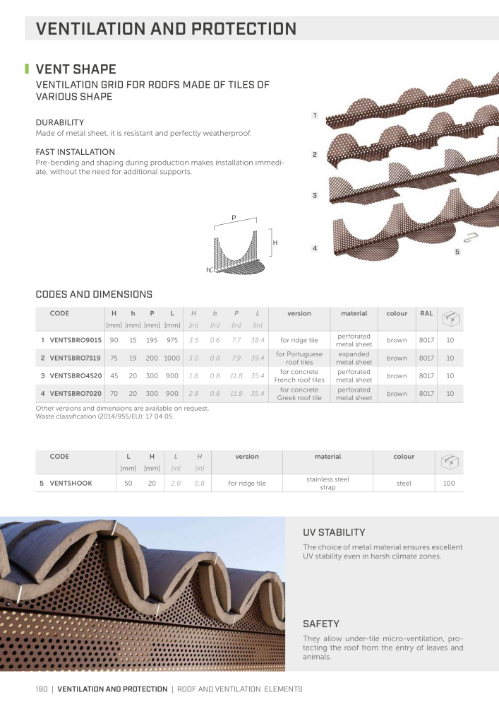 Rothoblaas - Tapes, Sealants and Membranes Nº: 20245 - Página 190