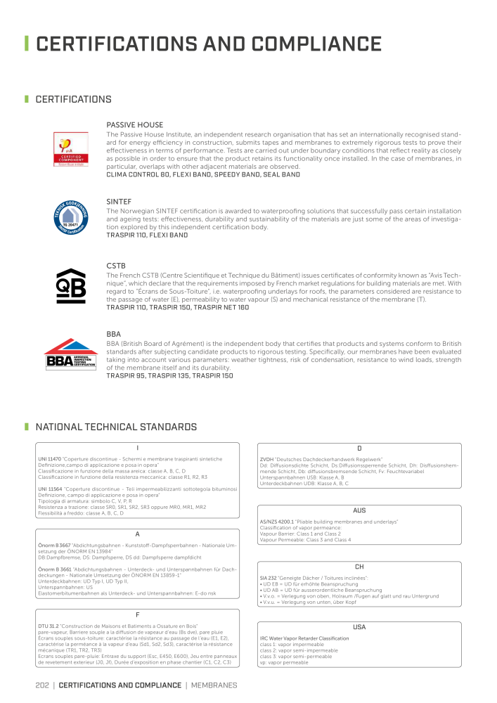 Rothoblaas - Tapes, Sealants and Membranes n.: 20245 - Pagina 202