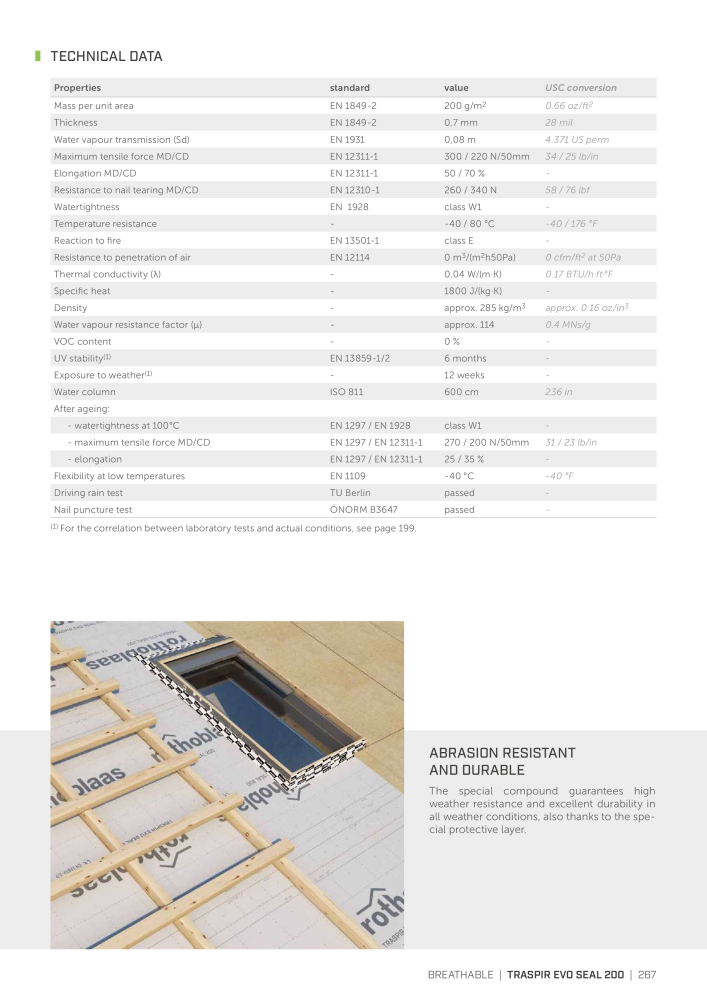 Rothoblaas - Tapes, Sealants and Membranes Č. 20245 - Strana 267