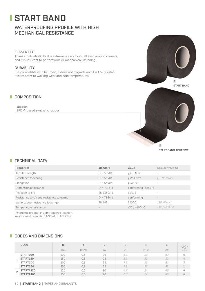 Rothoblaas - Tapes, Sealants and Membranes NO.: 20245 - Page 30