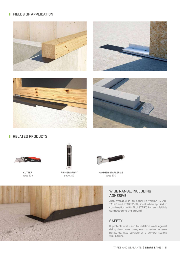 Rothoblaas - Tapes, Sealants and Membranes NO.: 20245 - Page 31