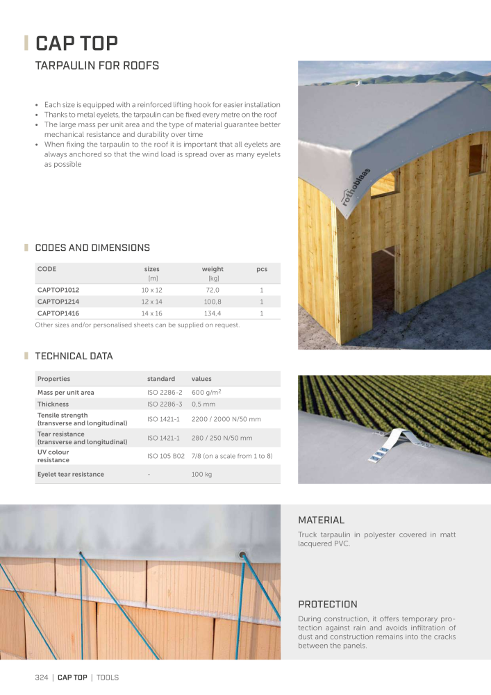 Rothoblaas - Tapes, Sealants and Membranes NR.: 20245 - Pagina 324