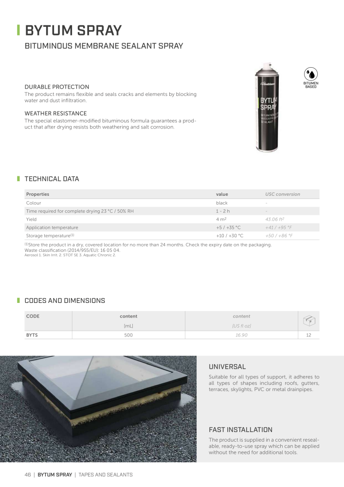 Rothoblaas - Tapes, Sealants and Membranes n.: 20245 - Pagina 46