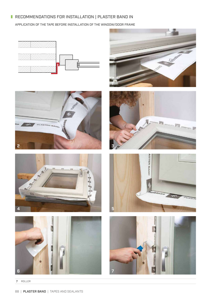 Rothoblaas - Tapes, Sealants and Membranes Nb. : 20245 - Page 88