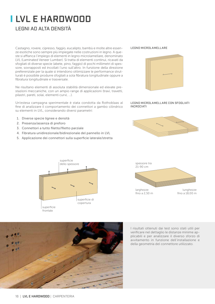 Rothoblaas - viti e connettori per legno n.: 20246 - Pagina 16