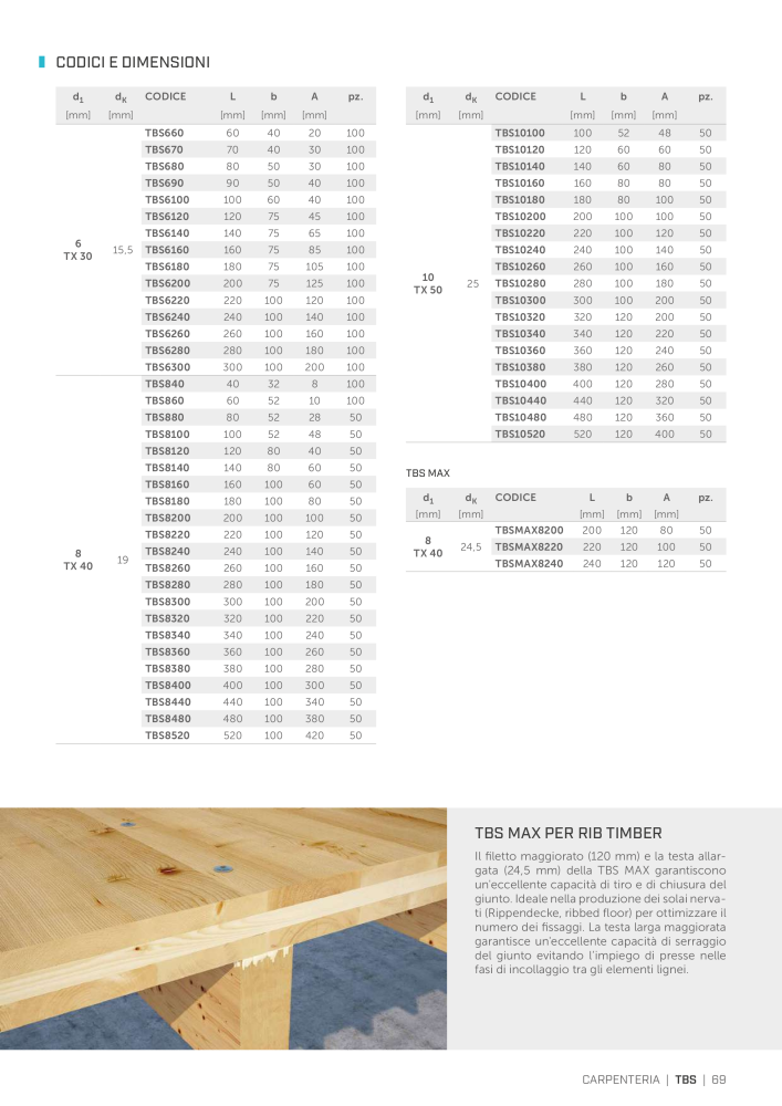 Rothoblaas - viti e connettori per legno NO.: 20246 - Page 69