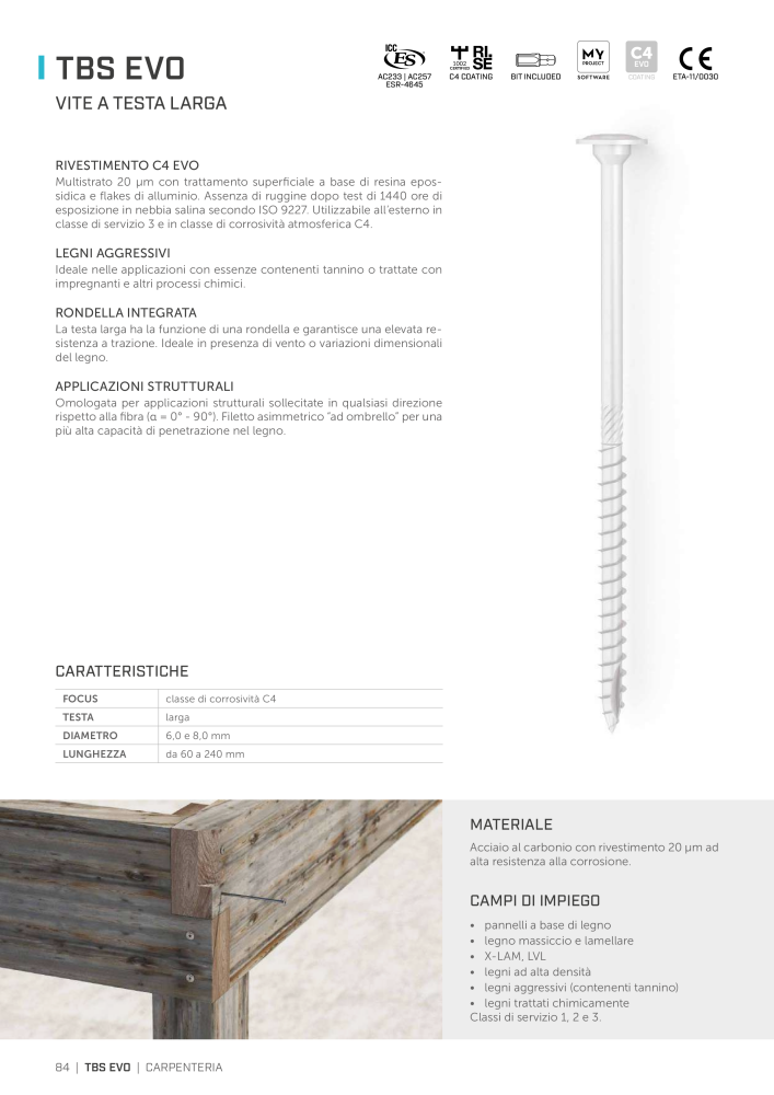 Rothoblaas - viti e connettori per legno NR.: 20246 - Seite 84