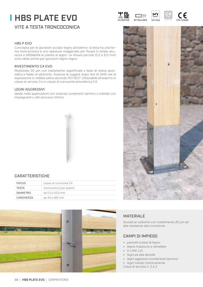 Rothoblaas - viti e connettori per legno n.: 20246 - Pagina 98