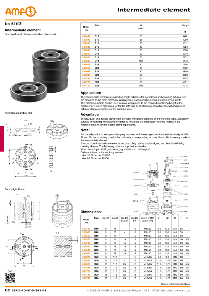 AMF Catalogue ZERO-POINT SYSTEMS NO.: 2025 - Page 80