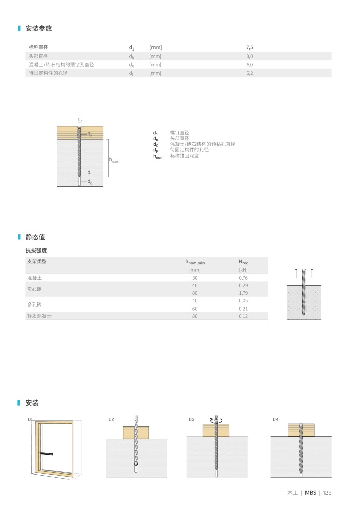 Rothoblaas - 木螺钉和连接器 NR.: 20250 - Strona 123