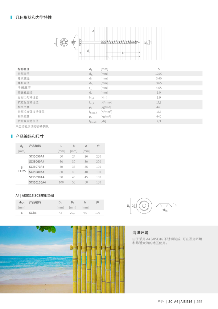 Rothoblaas - 木螺钉和连接器 NEJ.: 20250 - Sida 285