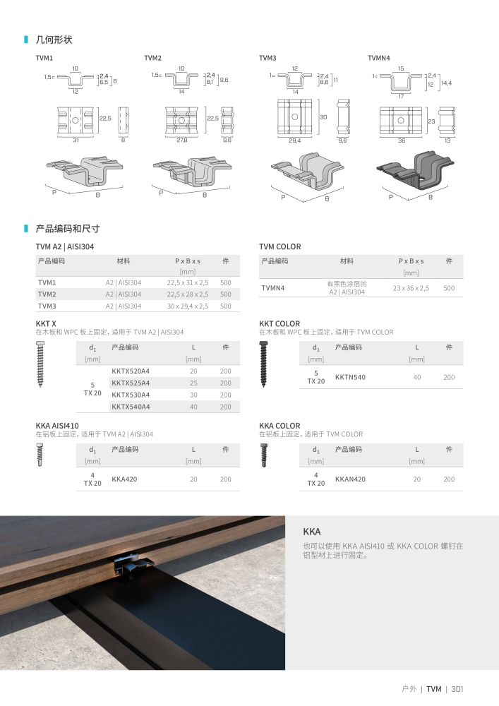 Rothoblaas - 木螺钉和连接器 NR.: 20250 - Strona 301