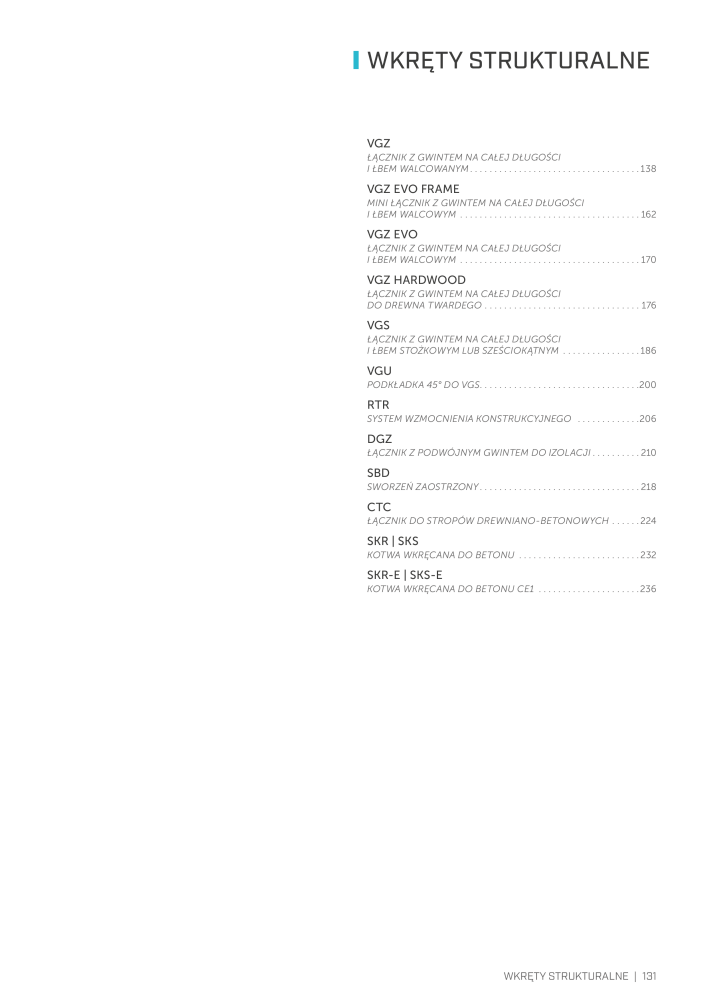 Rothoblaas - Wkręty i łączniki do drewna Nb. : 20251 - Page 131