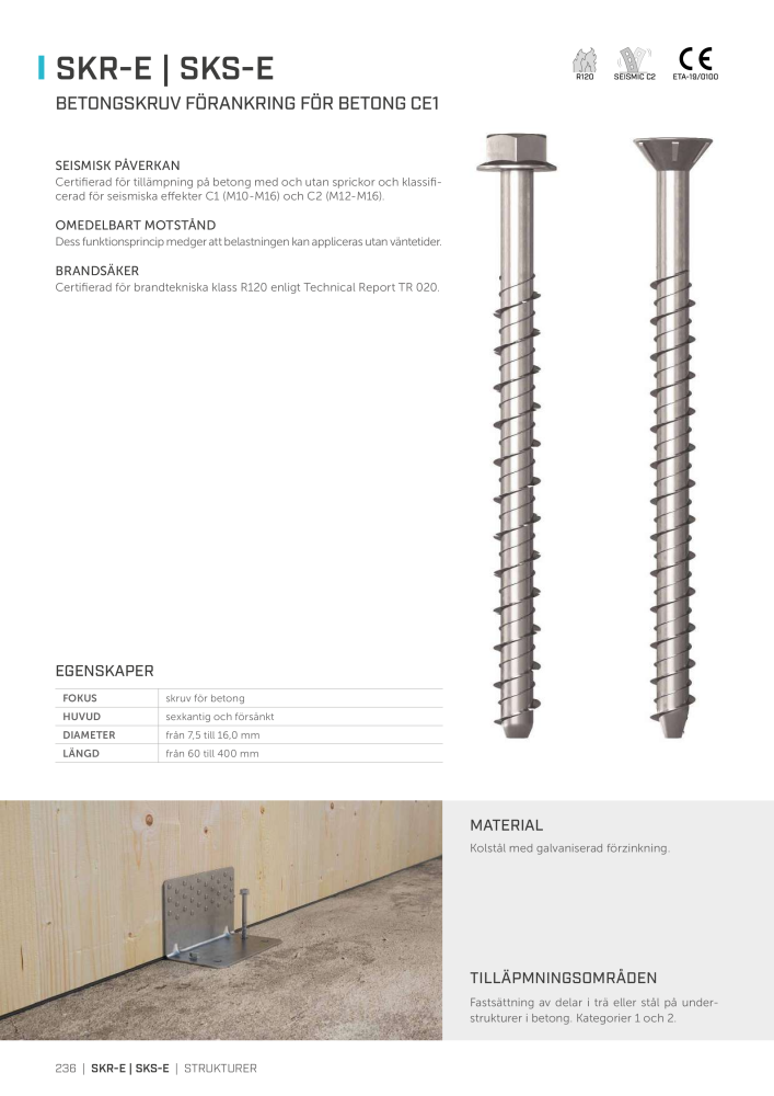 Rothoblaas - Träskruvar och kopplingar NR.: 20252 - Strona 236