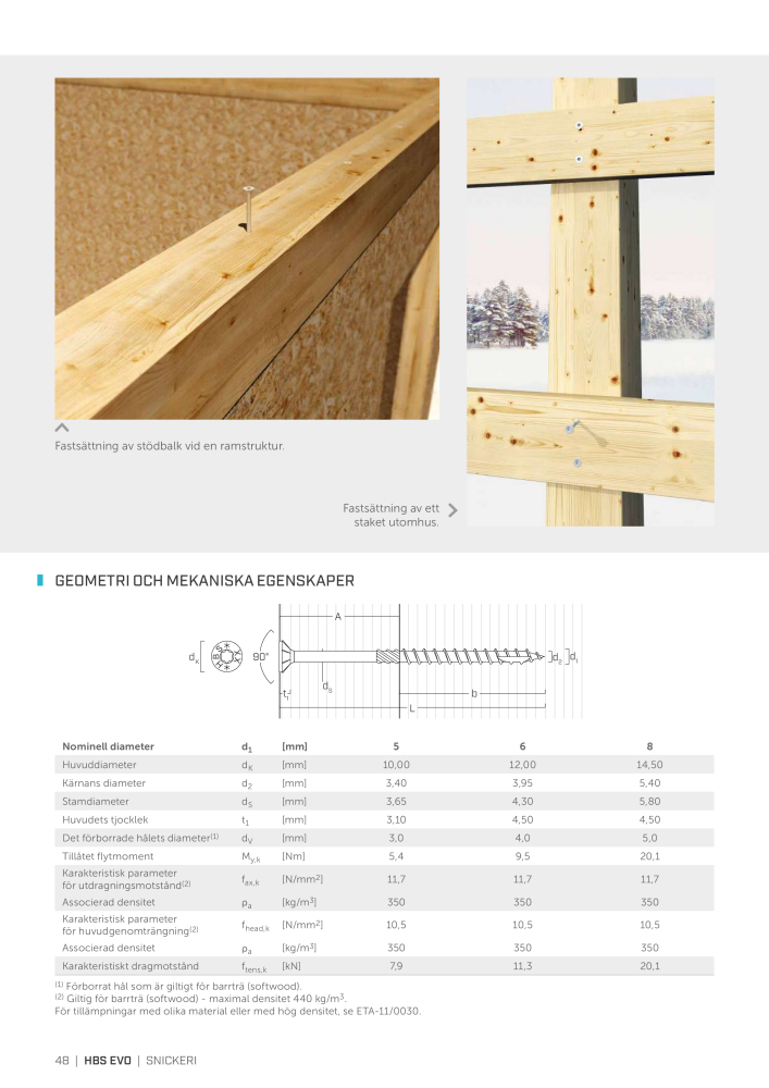 Rothoblaas - Träskruvar och kopplingar NR.: 20252 - Strona 48