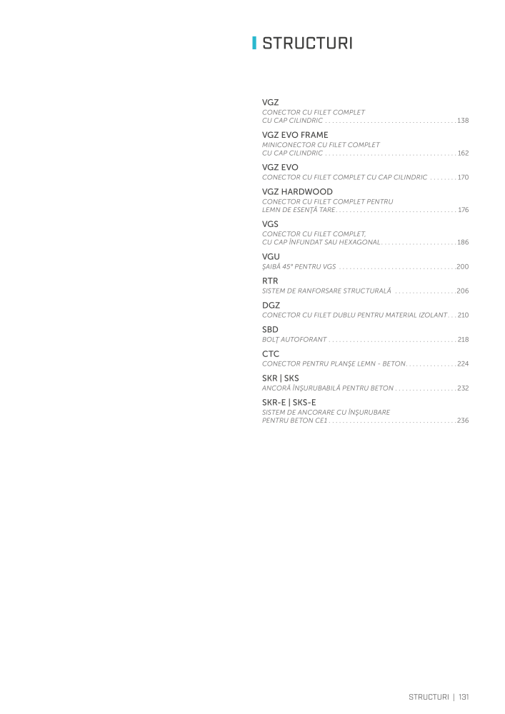 Rothoblaas - Suruburi și conectori pentru lemn NO.: 20253 - Page 131