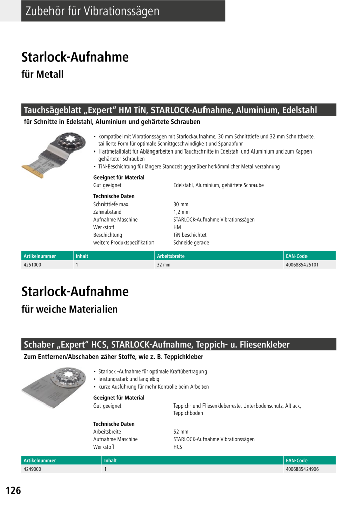 Wolfcraft Hauptkatalog Werkzeuge NR.: 2026 - Strona 128