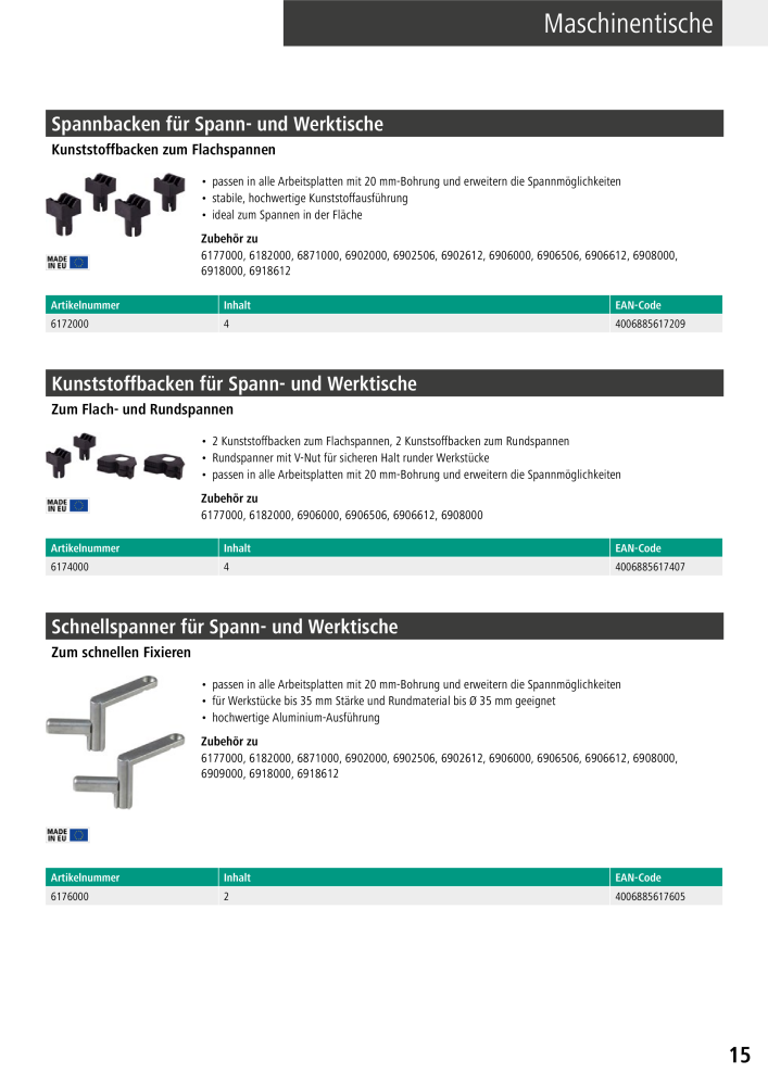 Wolfcraft Hauptkatalog Werkzeuge NR.: 2026 - Seite 17