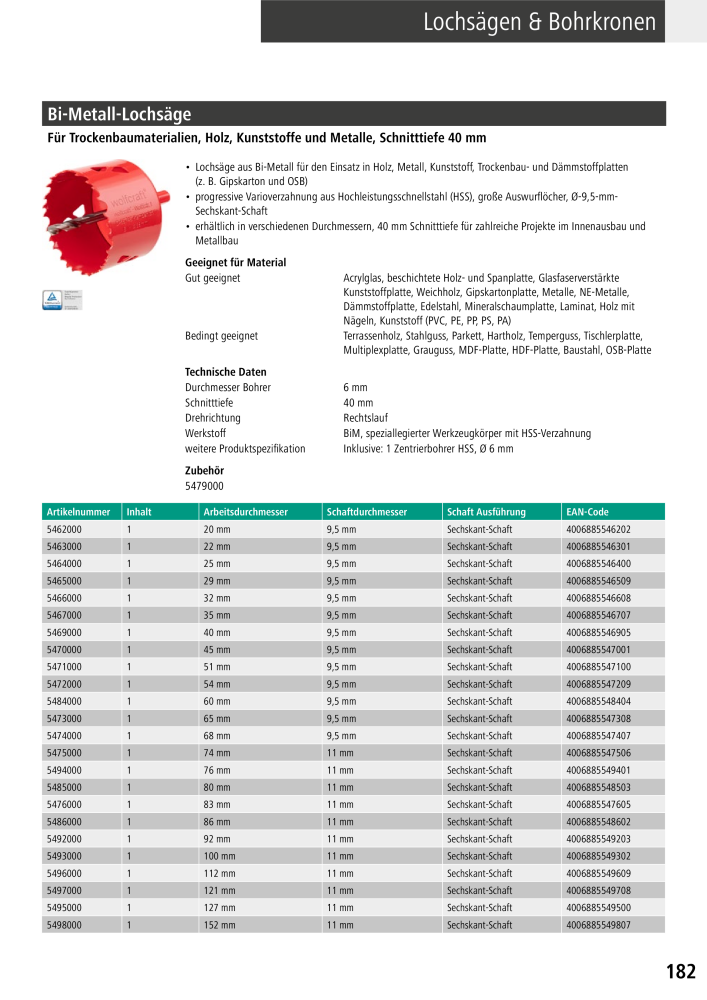 Wolfcraft Hauptkatalog Werkzeuge NR.: 2026 - Seite 183