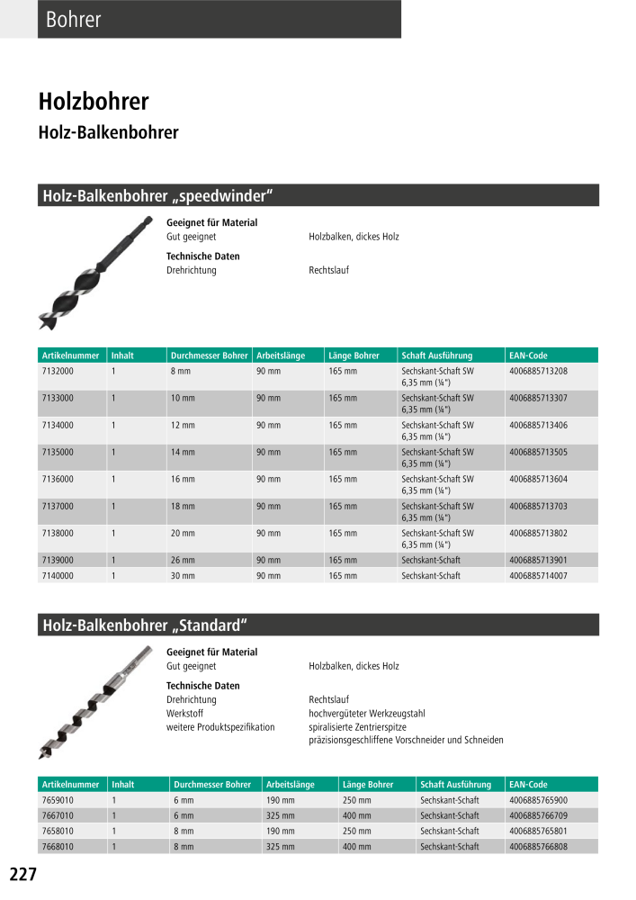 Wolfcraft Hauptkatalog Werkzeuge NR.: 2026 - Strona 228