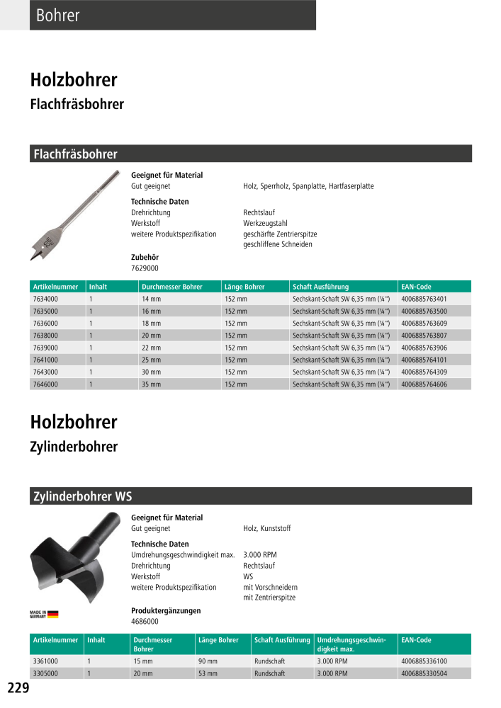 Wolfcraft Hauptkatalog Werkzeuge NR.: 2026 - Seite 230