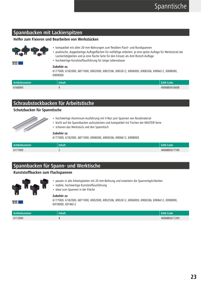 Wolfcraft Hauptkatalog Werkzeuge NR.: 2026 - Pagina 25