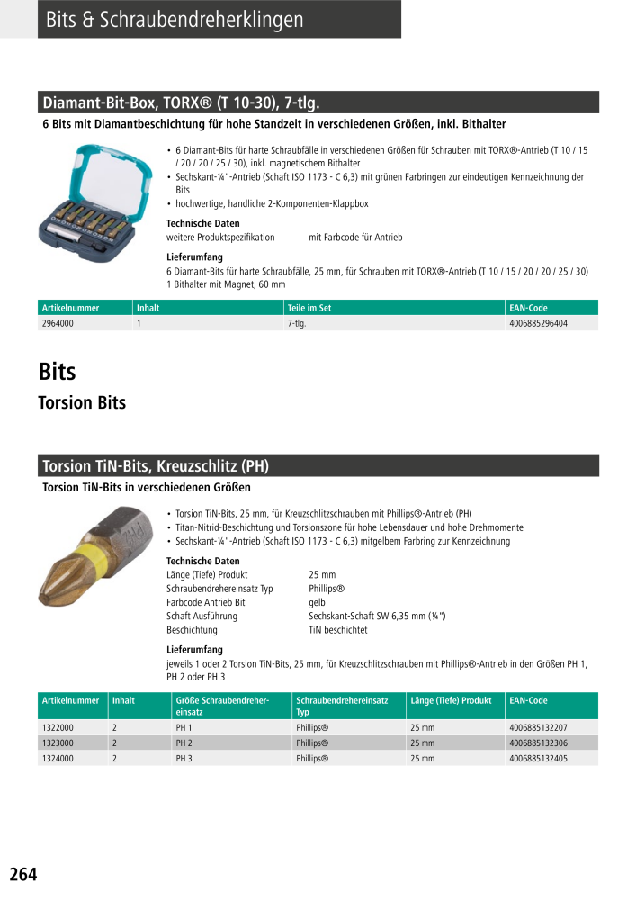 Wolfcraft Hauptkatalog Werkzeuge NR.: 2026 - Seite 266