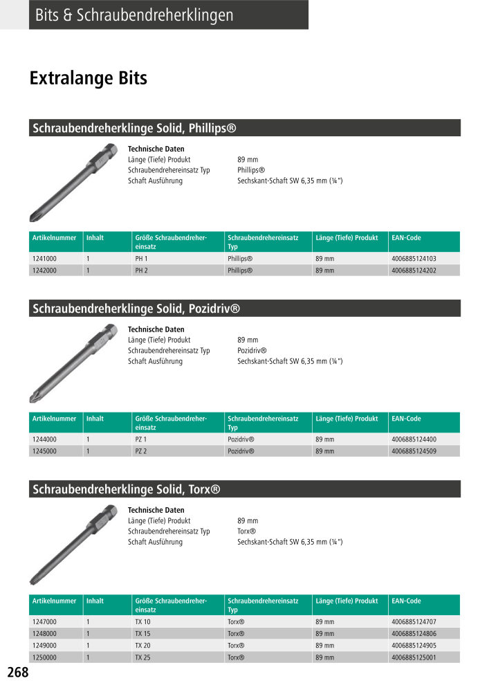 Wolfcraft Hauptkatalog Werkzeuge NR.: 2026 - Seite 270