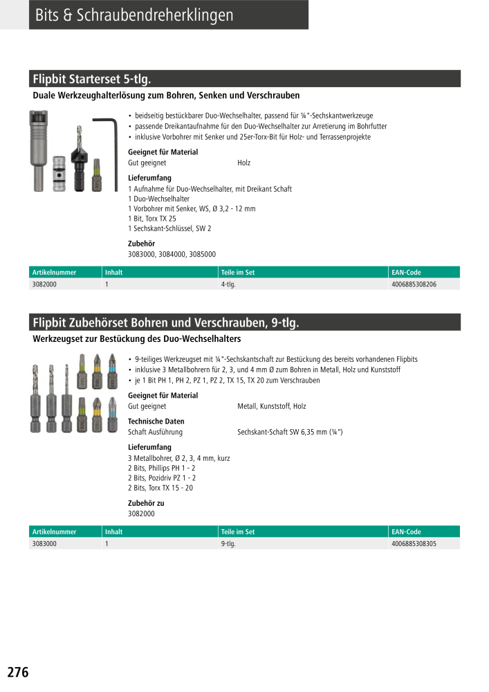 Wolfcraft Hauptkatalog Werkzeuge NR.: 2026 - Seite 278