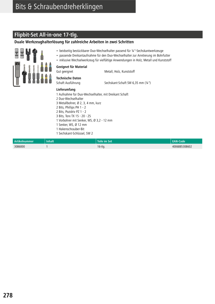 Wolfcraft Hauptkatalog Werkzeuge NR.: 2026 - Seite 280