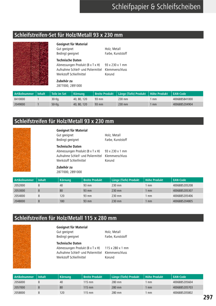 Wolfcraft Hauptkatalog Werkzeuge NR.: 2026 - Pagina 299