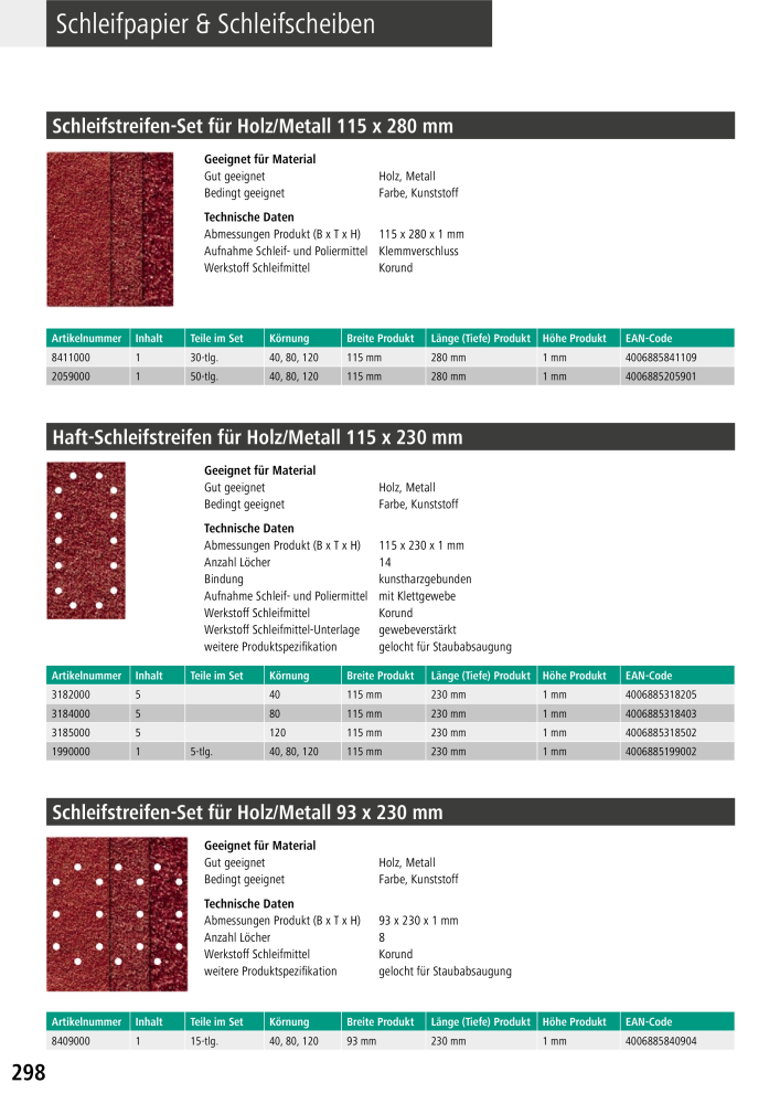 Wolfcraft Hauptkatalog Werkzeuge NR.: 2026 - Seite 300