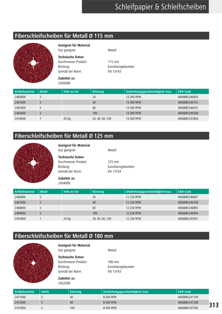 Wolfcraft Hauptkatalog Werkzeuge NR.: 2026 - Seite 315