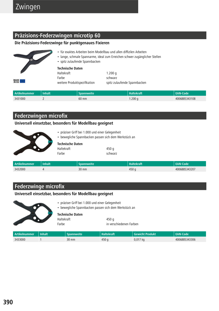 Wolfcraft Hauptkatalog Werkzeuge n.: 2026 - Pagina 392