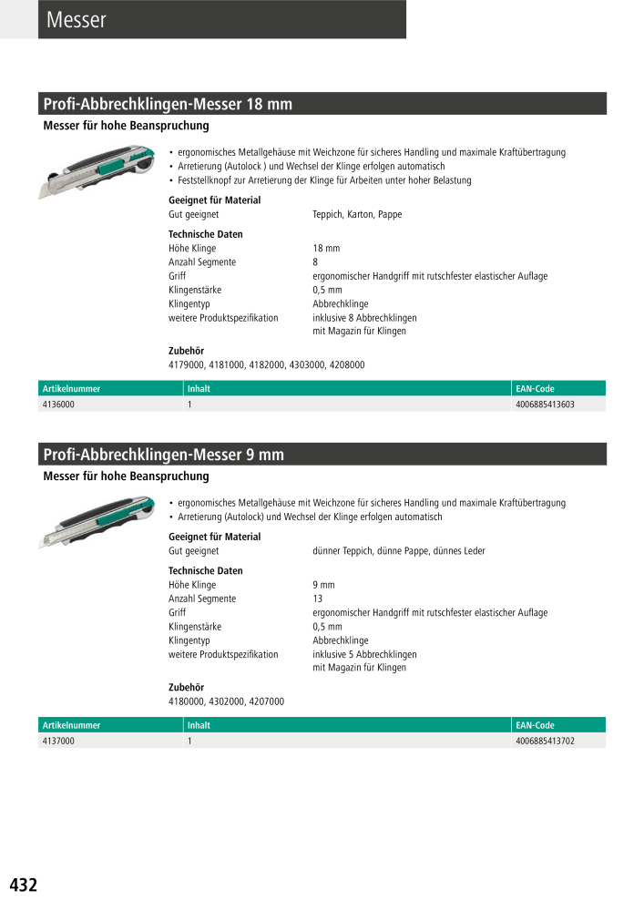 Wolfcraft Hauptkatalog Werkzeuge NR.: 2026 - Seite 434