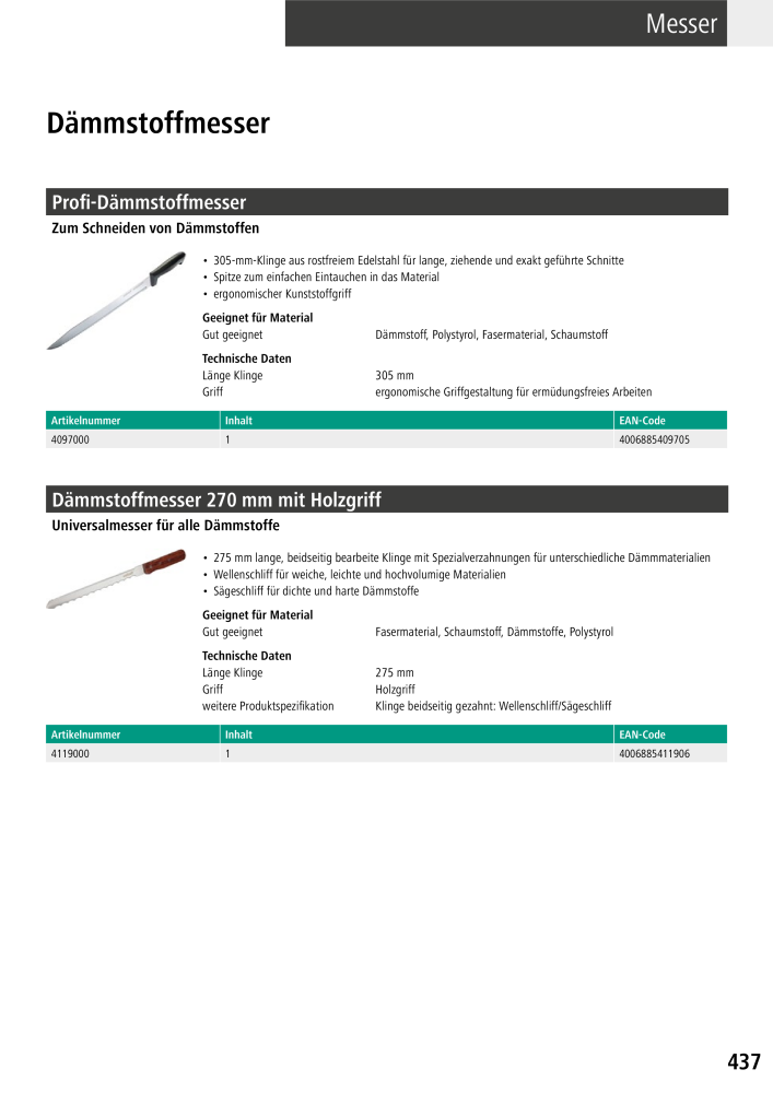 Wolfcraft Hauptkatalog Werkzeuge NR.: 2026 - Pagina 439