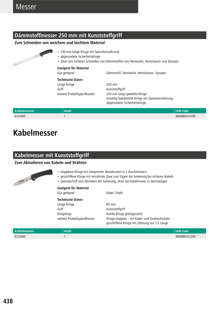 Wolfcraft Hauptkatalog Werkzeuge NR.: 2026 - Seite 440