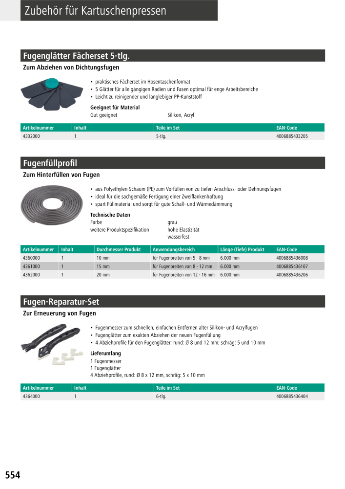 Wolfcraft Hauptkatalog Werkzeuge NR.: 2026 - Seite 556