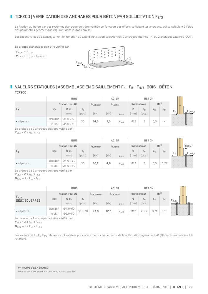 Rothoblaas - Connecteur de construction en bois NO.: 20261 - Page 223