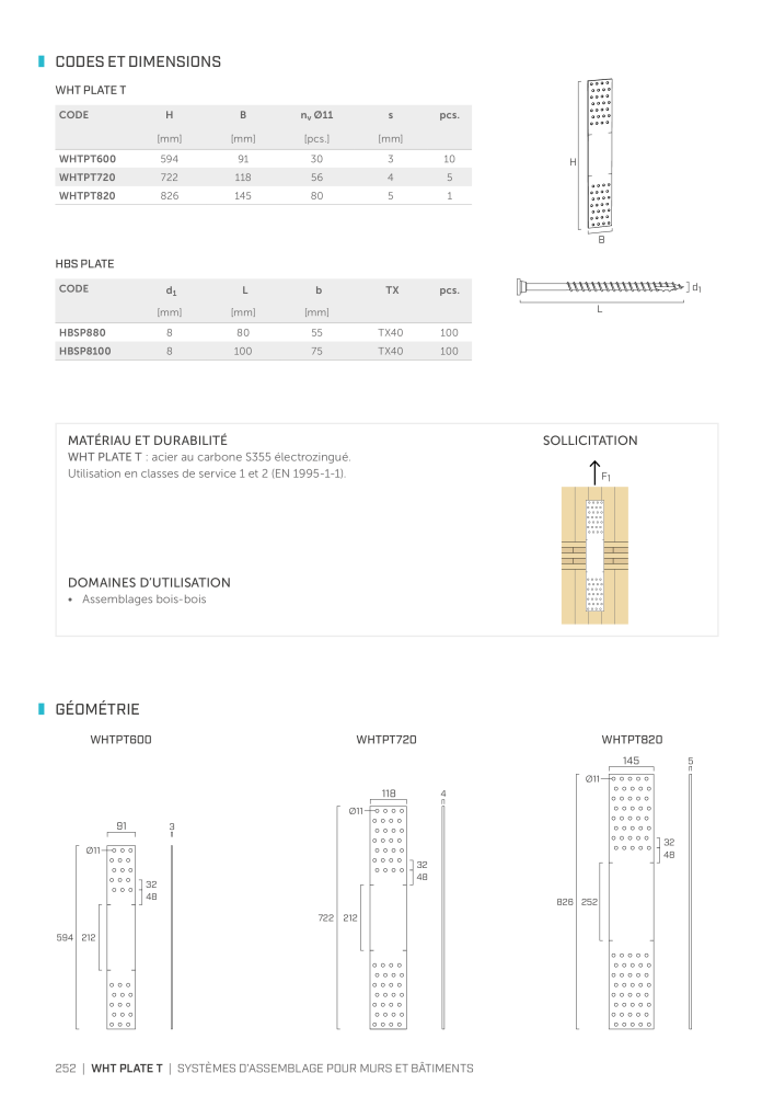 Rothoblaas - Connecteur de construction en bois NO.: 20261 - Page 252