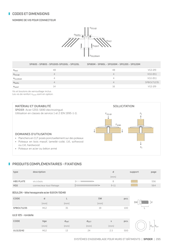 Rothoblaas - Connecteur de construction en bois NR.: 20261 - Seite 295